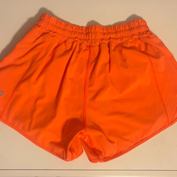 Lululemon Hottie Hot Low-rise lined 4'' - Orange Soda - Picture 2 of 3